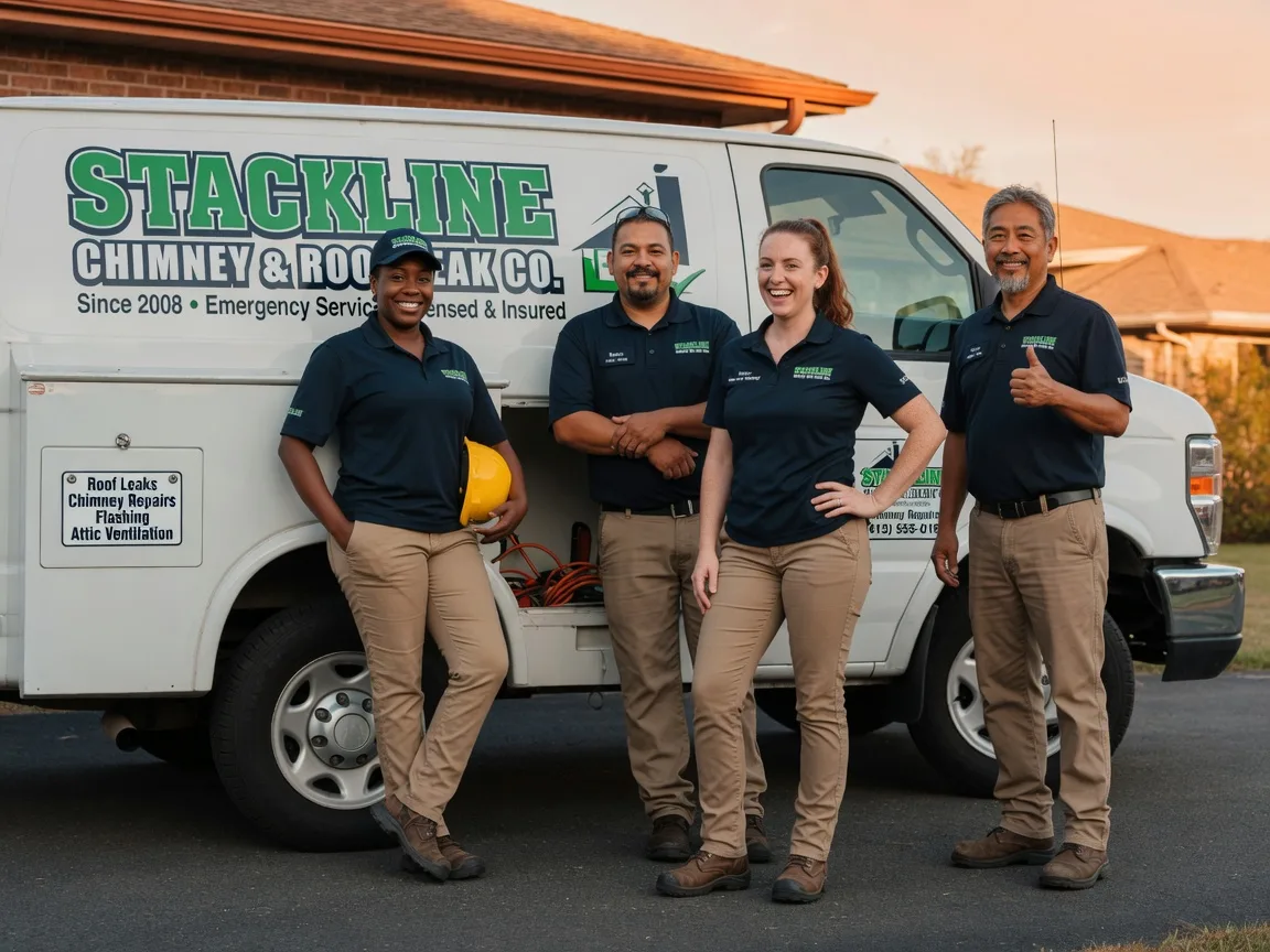 Chimney flashing repair company in Medford, NY